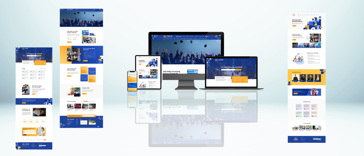 Xây Dựng Hệ Thống Website và Landing Page Tuyển Sinh Trường Đại Học Thành Đô