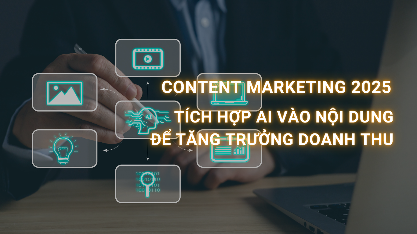 Chiến lược Content Marketing 2025: Tích hợp AI vào nội dung để tăng trưởng doanh thu
